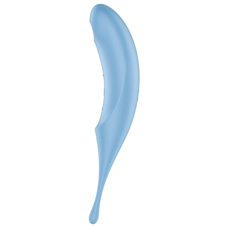 SATISFYER - TWIRLING PRO STIMULATOR EN VIBRATOR BLAUW