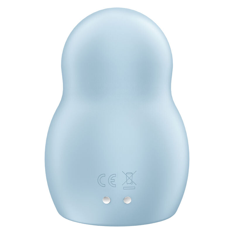 SATISFYER - PRO TO GO 1 DUBBELE STIMULATOR EN VIBRATOR BLAUW