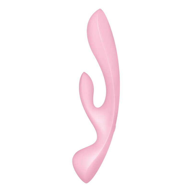 SATISFYER - TRIPLE OH HYBRID VIBRATION ROZE