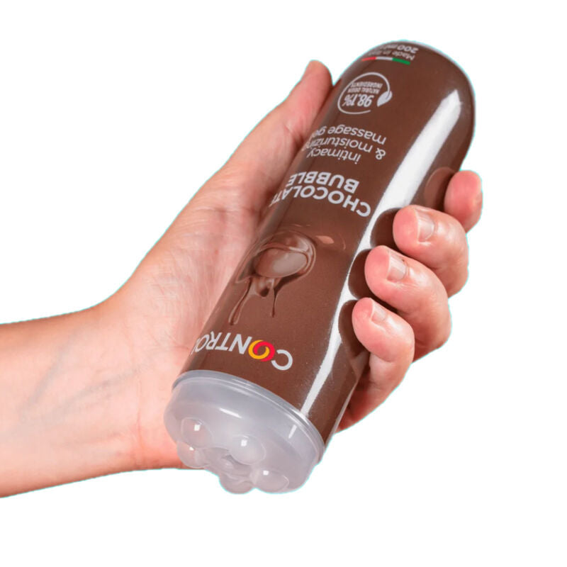 CONTROL - MASSAGEGEL 3 IN 1 CHOCOLADE BUBBEL 200 ML