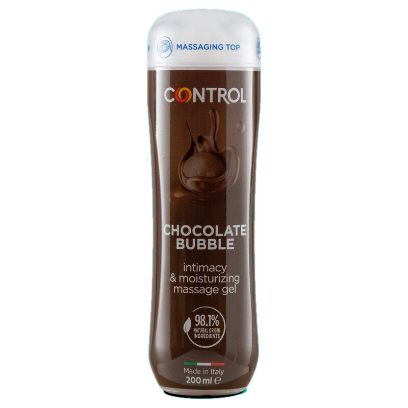 CONTROL - MASSAGEGEL 3 IN 1 CHOCOLADE BUBBEL 200 ML