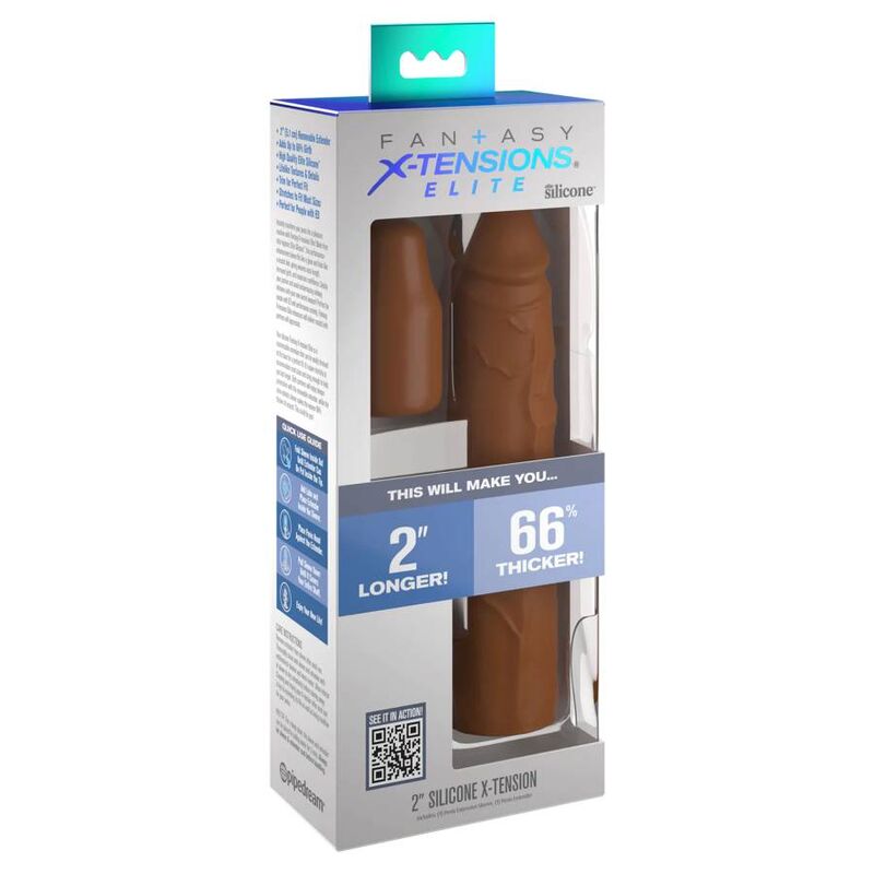 FANTASY X-TENSIONS - PIPEDREAMS SLEEVE 20,32 CM + 5,00 CM PLUG CARAMEL