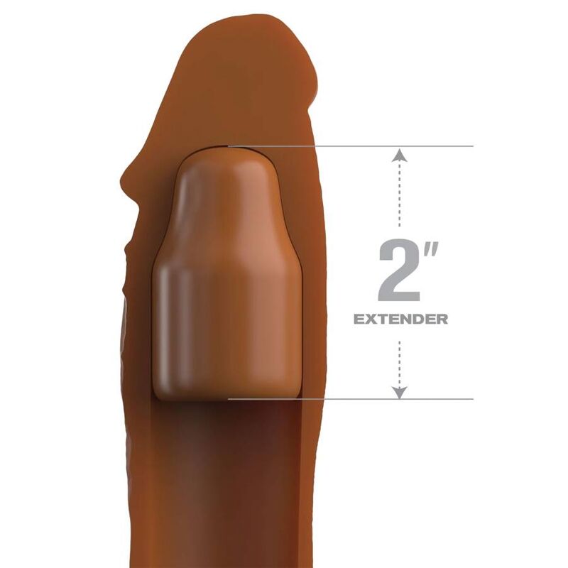 FANTASY X-TENSIONS - PIPEDREAMS SLEEVE 20,32 CM + 5,00 CM PLUG CARAMEL