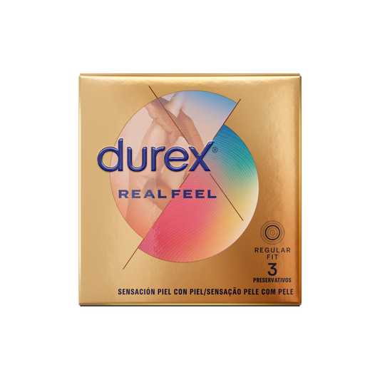 DUREX - REAL FEEL CONDOMS 3 STUKS