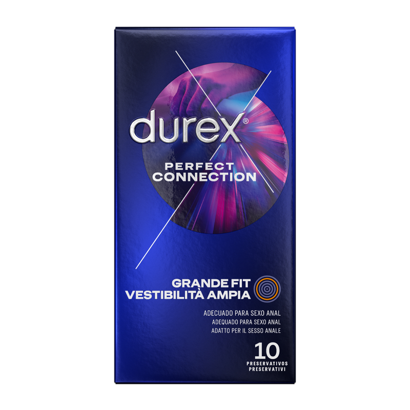 DUREX - PERFECT CONNECTION SILICONE EXTRA GLADHEID 10 STUKS