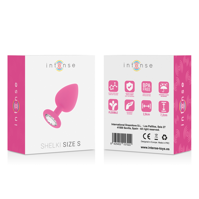 INTENS - SHELKI'S PLUG ANAL FUCHSIA