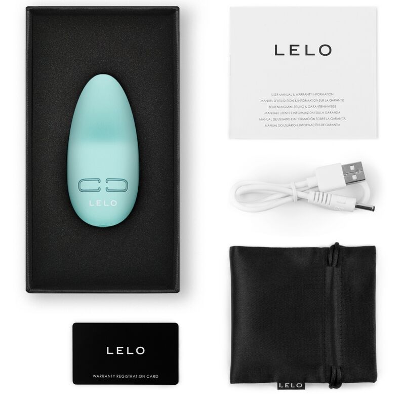 LELO - LILY 3 PERSOONLIJKE MASSAGER - AQUAMARIJN
