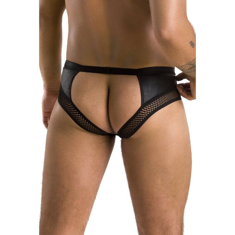 PASSION - 030 OPEN SLIP ABIERTO TOM NEGRO L/XL