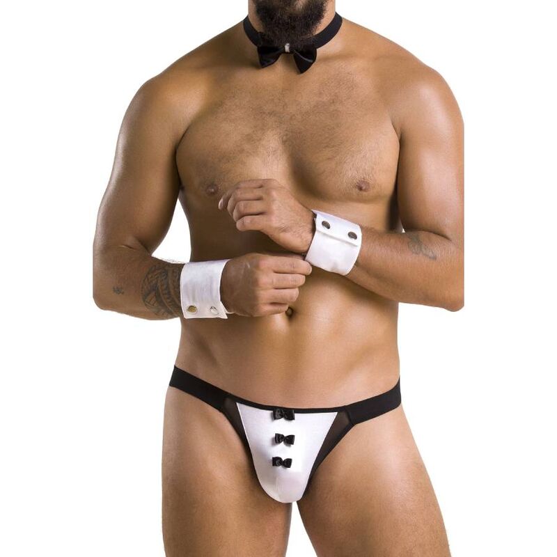 PASSION - 036 SLIP ALFROJO ZWART L/XL