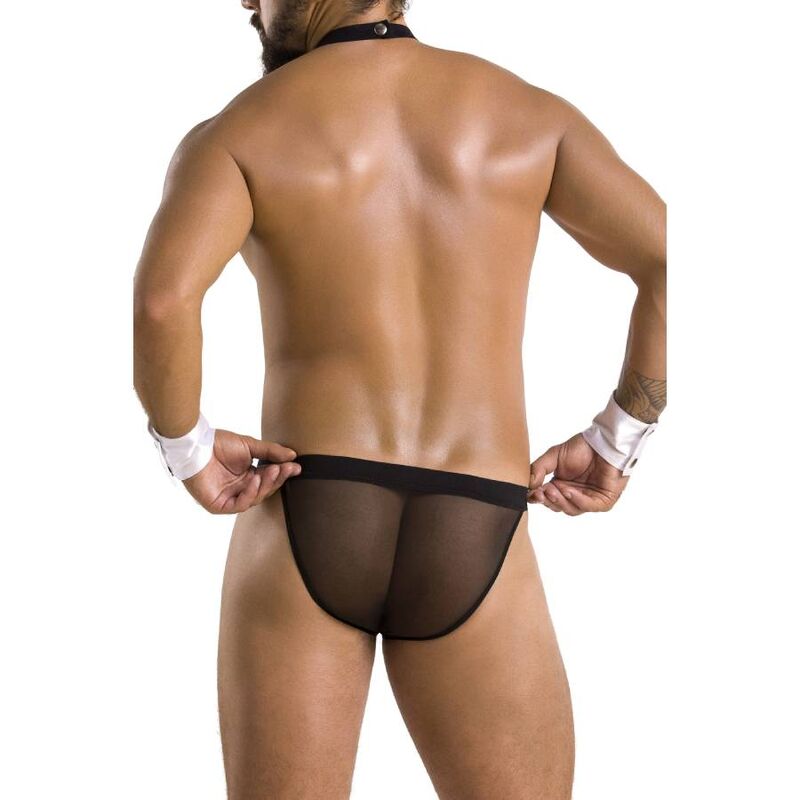 PASSION - 036 SLIP ALFROJO ZWART L/XL