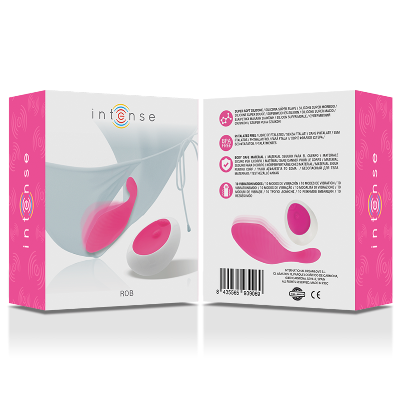 INTENSE - ROB PANTIE AFSTANDSBEDIENING ROZE