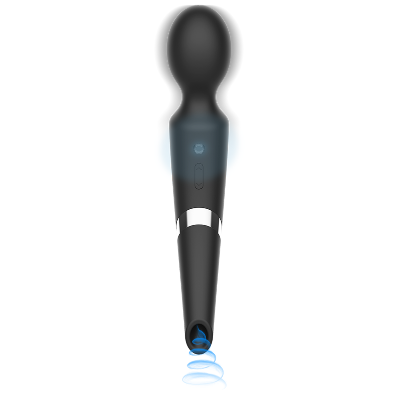 ZWART&ZILVER - BECK WAND EN ZUIGNAP 2-IN-1 SILICONEN
