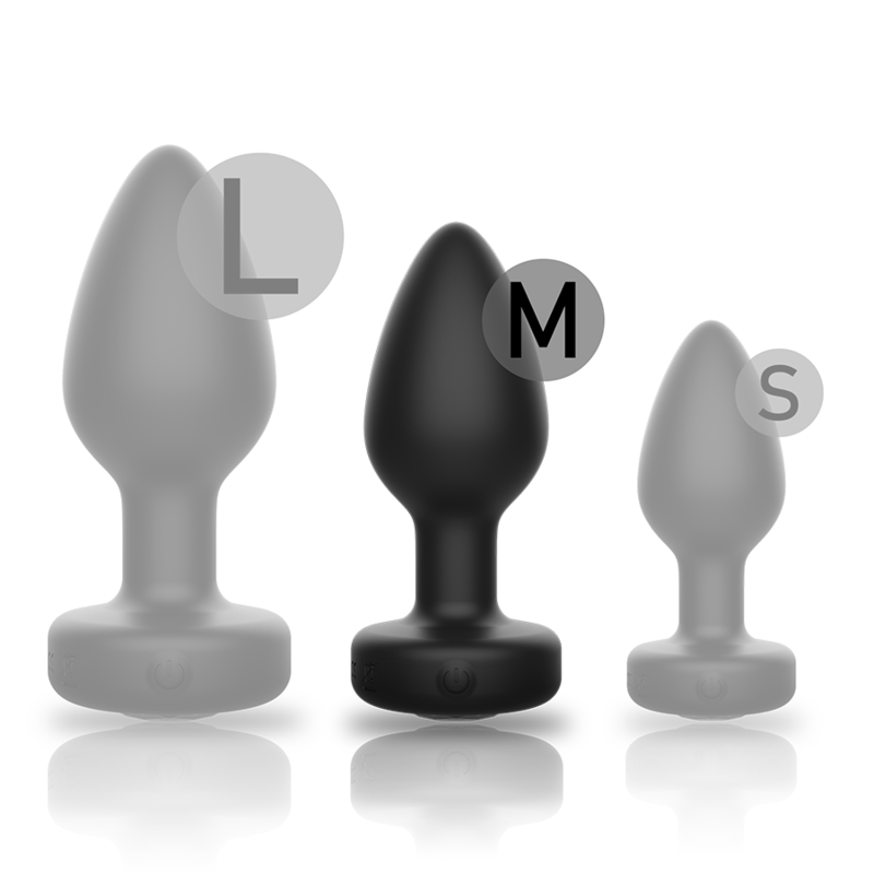 IBIZA - AFSTANDSBEDIENING ANALE PLUG MAAT M