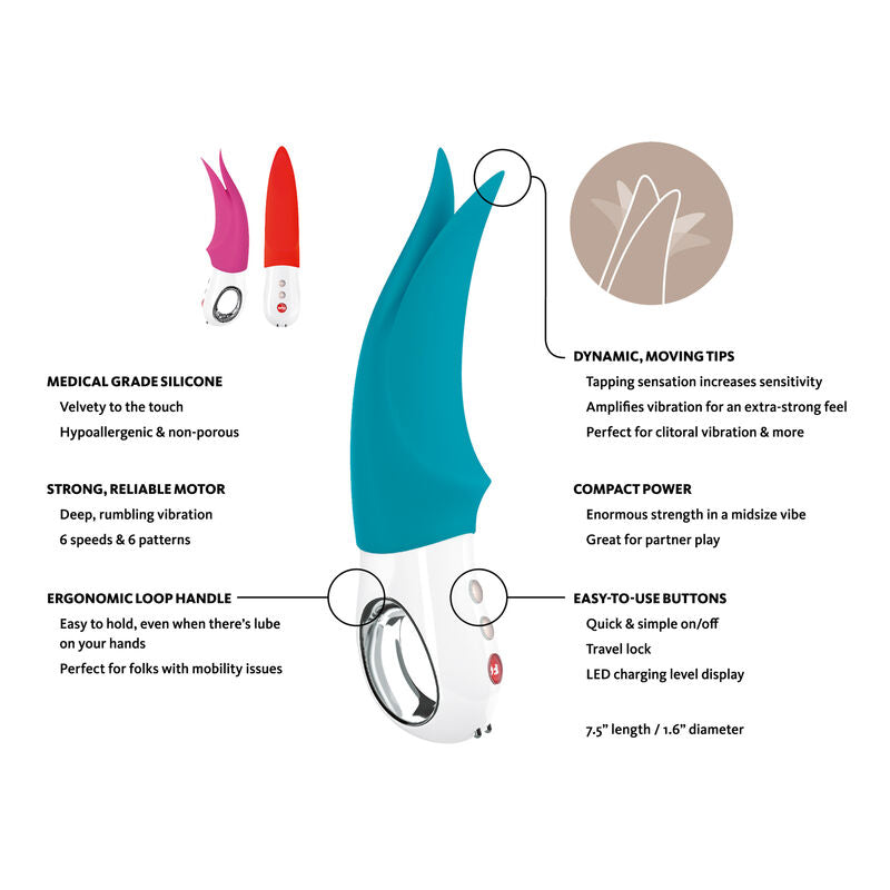 FUN FACTORY - VOLTA G5 CLITORALE VIBRATOR PETROL