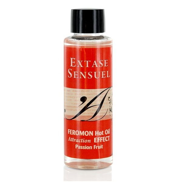 EXTASE SENSUAL - VERWARMENDE MASSAGEOLIE MET PASSION FRUIT FEROMONEN 100 ML