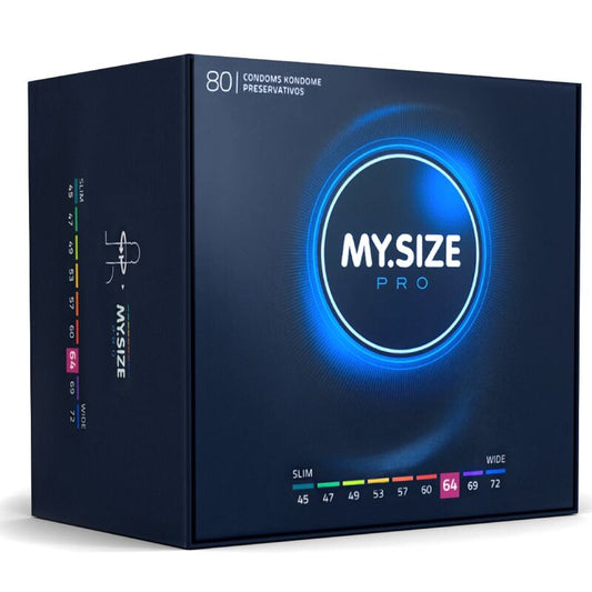 MY SIZE - PRO CONDOMS 64 MM 80 STUKS