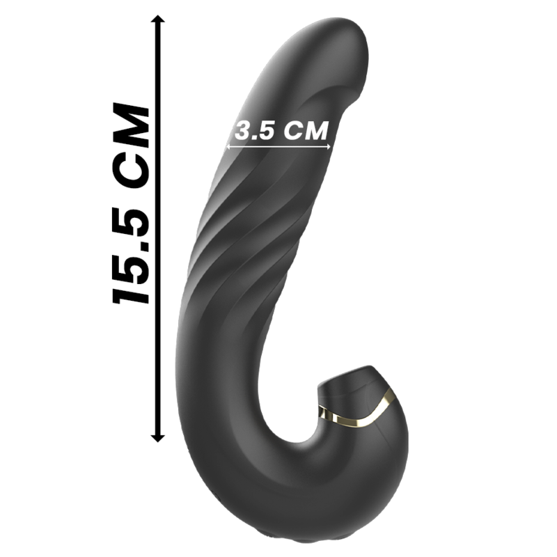IBIZA - CLIP OMHOOG & OMLAAG + VIBRATOR + CLITORISSTIMULATIE