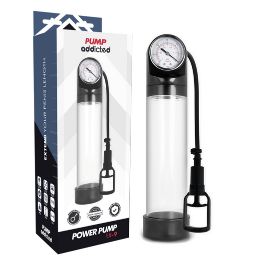 PUMP ADDICTED - BOMBA ERECTIE RX9 TRANSPARANT