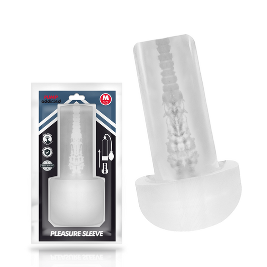 PUMP ADDICTED - PLEASURE SLEEVE MASTURBATOR MAAT M