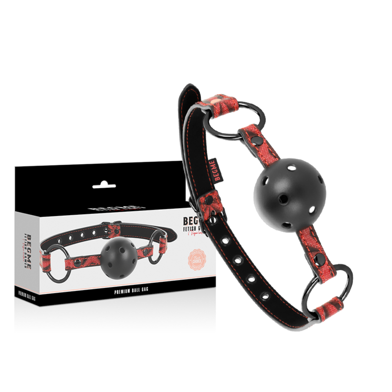 BEGME - RED EDITION VEGAN LEREN KAAK