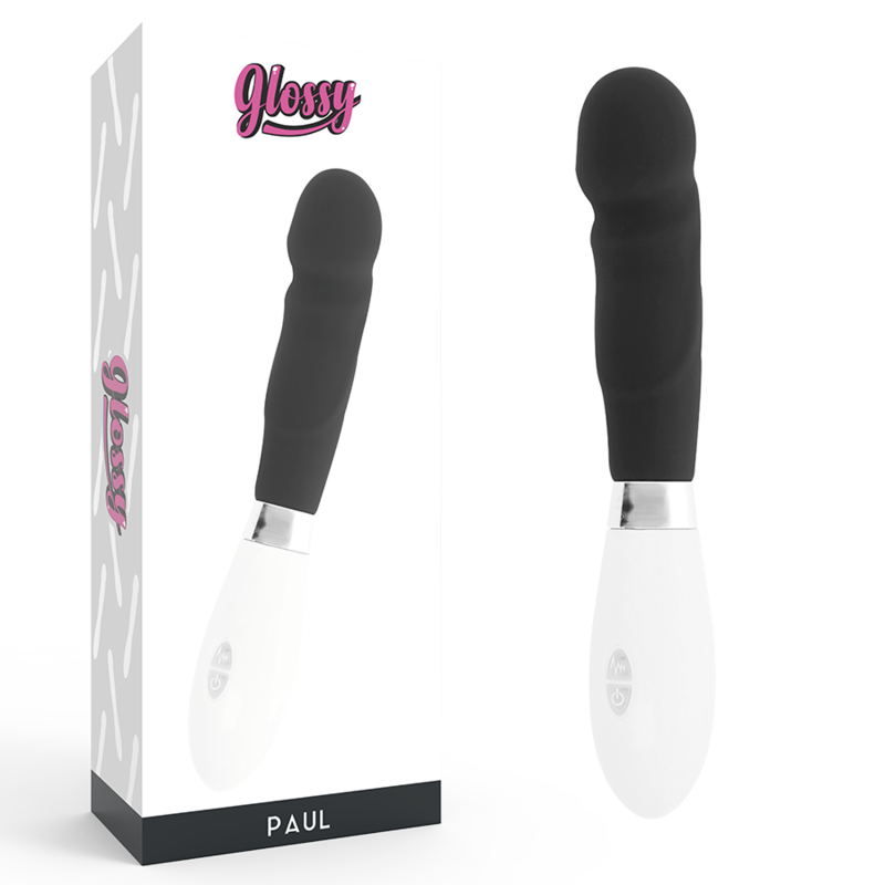 GLOSSY - PAUL VIBRATOR ZWART