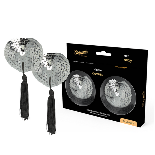 COQUETTE CHIC DESIRE - NIPPELKAPJES ZILVER