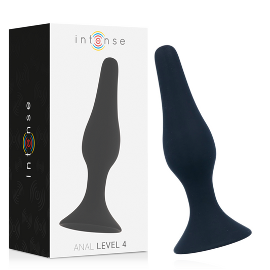 INTENS - ANAAL NIVEAU 4 15.5CM ZWART