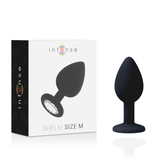 INTENSE - SHELKI M BUTTPLUG ZWART