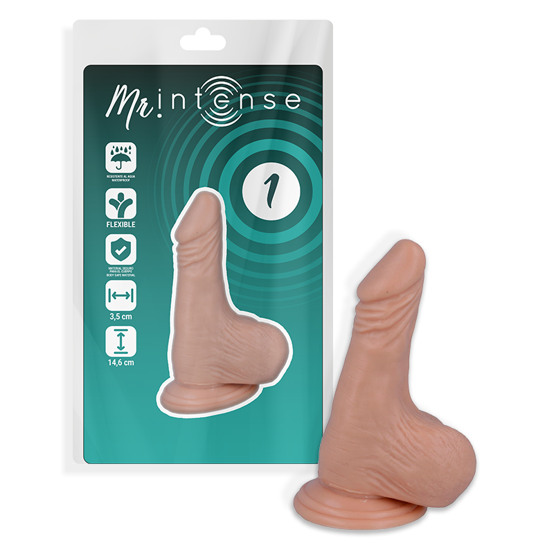 MR INTENSE - 1 REALISTISCHE PIK 14,6 CM -O- 3,5 CM