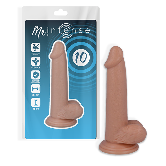 MR INTENSE - 10 REALISTISCHE PENIS 18 CM -O- 3.4 CM