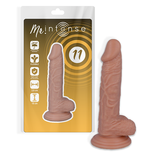 MR INTENSE - 11 REALISTISCHE PENIS 18 CM -O- 3.8 CM
