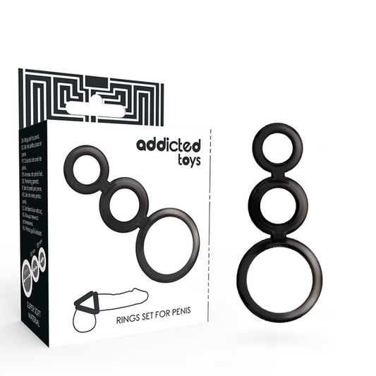 ADDICTED TOYS - PENISRINGEN SET - SMOKED