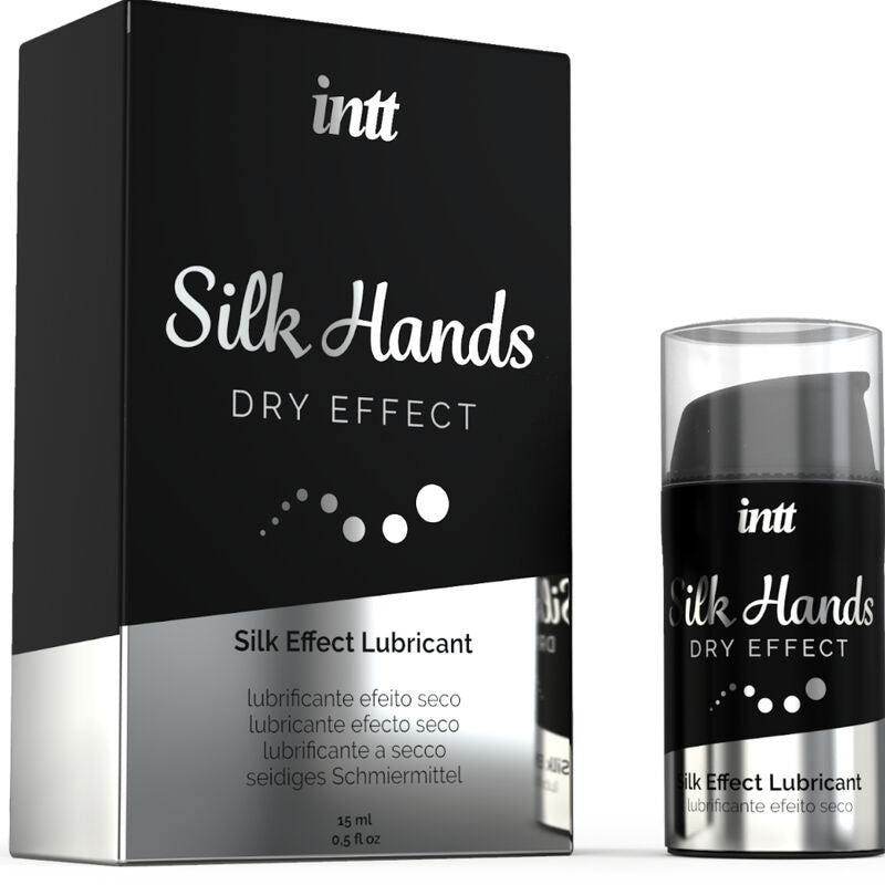 INTT LUBRICANTS - SILK HANDS GLIJMIDDEL GECONCENTREERDE SILICONENFORMULE 15 ML