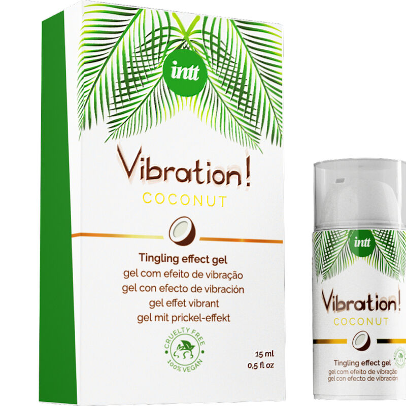 INTT - VIBRATION GEL KRACHTIGE STIMULERENDE VEGAN VLOEIBARE VIBRATOR