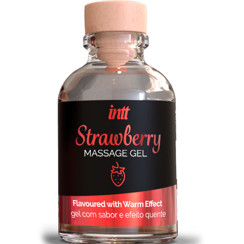INTT MASSAGE & ORALE SEX - HOT EFFECT AARDBEISMASSAGEGEL