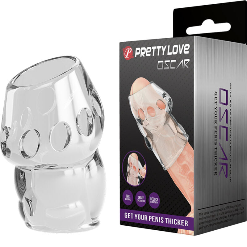 PRETTY LOVE - OSCAR TRANSPARANTE PENISVERDIKKER