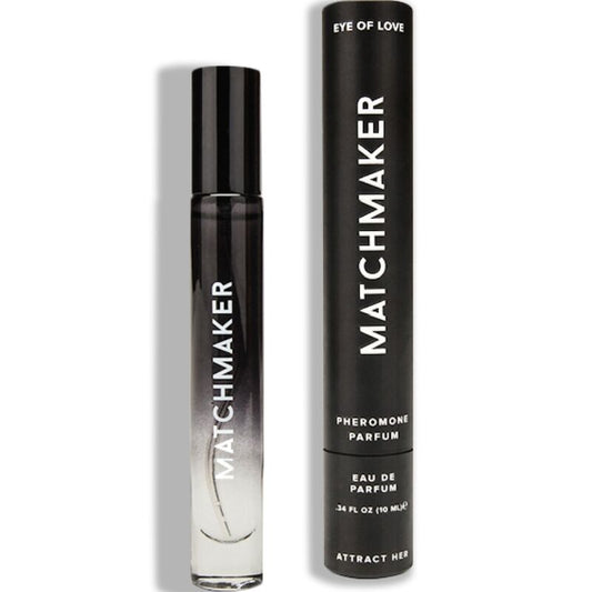 EYE OF LOVE - MATCHMAKER ZWARTE DIAMANT FEROMOON PARFUM TREKT HAAR AAN 10 ML