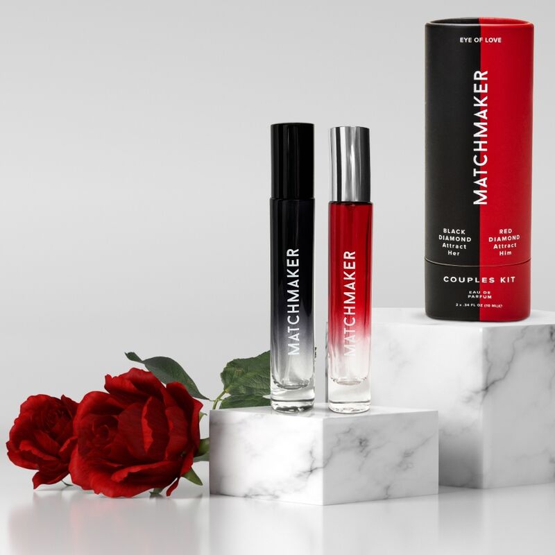 EYE OF LOVE - MATCHMAKER FEROMONEN 2PC SET KOPPEL KIT AANTREK HAAR & HEM 20 ML