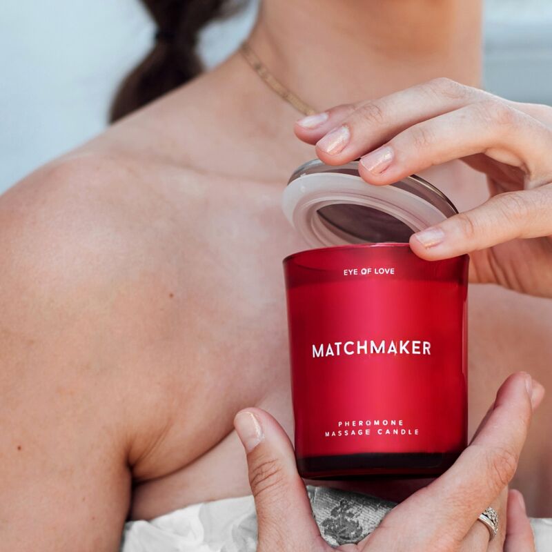 EYE OF LOVE - MATCHMAKER RED DIAMOND MASSAGEKAARS TREK HEM AAN 150 ML