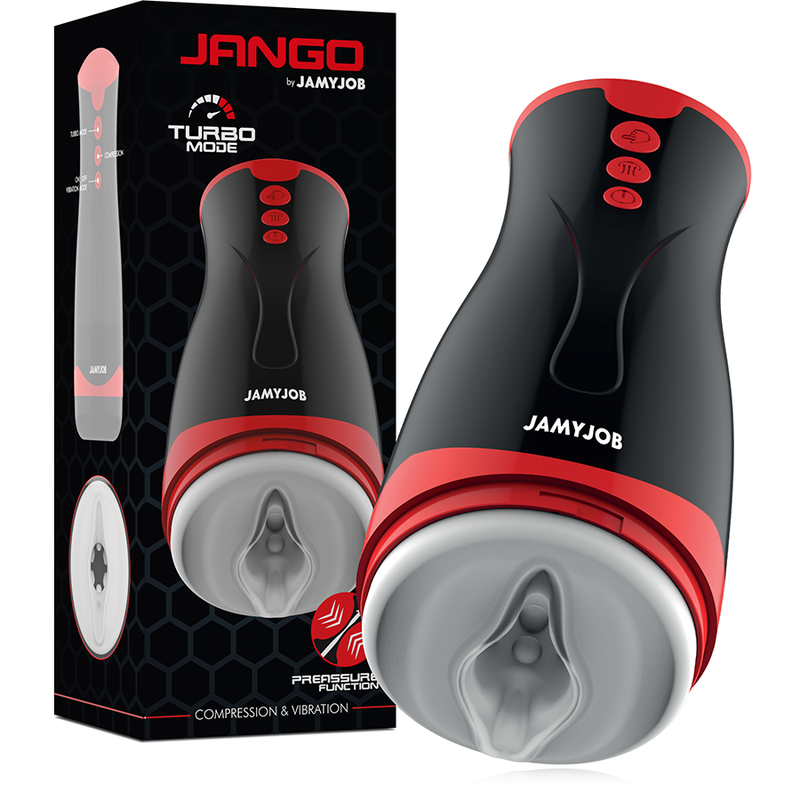 JAMYJOB - JANGO COMPRESSIE- EN TRILLINGMASTURBATOR