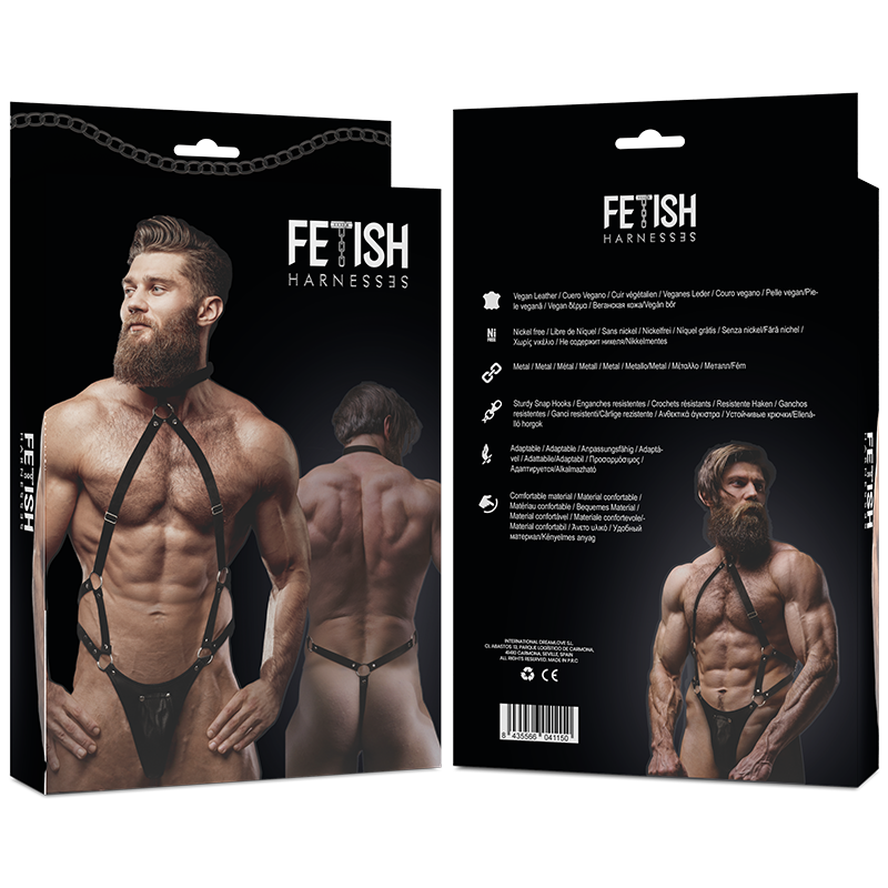 FETISH SUBMISSIVE HOUDING - HEREN ECO-LEREN JOCKSTRAP HARNAS