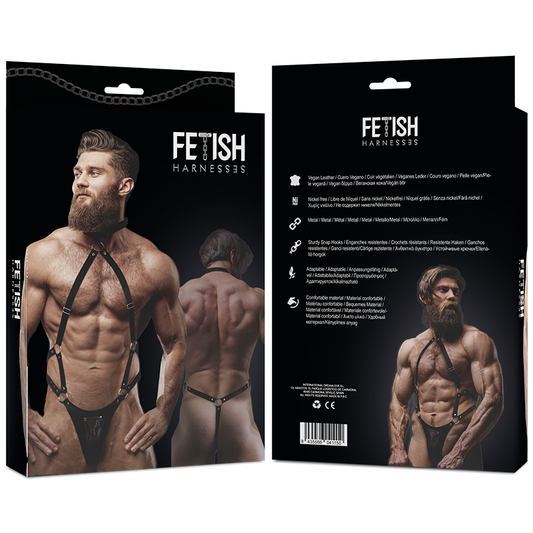 FETISH SUBMISSIVE HOUDING - HEREN ECO-LEREN JOCKSTRAP HARNAS