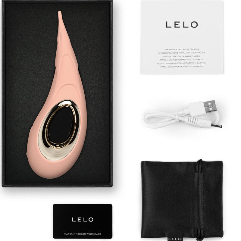 LELO - DOT CRUISE CLITORISSTIMULATOR ORANJE OKEKER