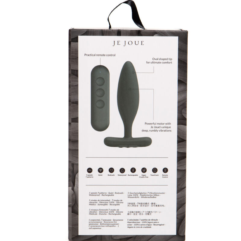 JE JOUE - VESTA ANAL PLUG VIBRATOR ZWART