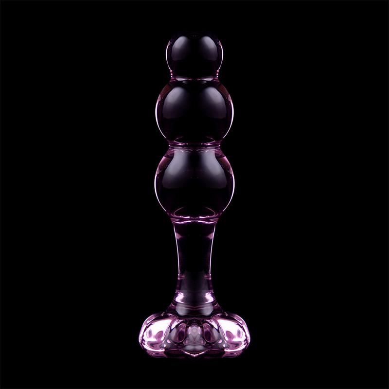 NEBULA SERIES BY IBIZA - MODELO 1 ROZE KRISTALLEN PLUG 10.5 CM -O- 3 CM