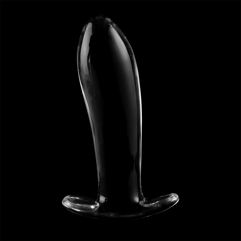 NEBULA SERIE VAN IBIZA - MODEL 5 STEKKER TRANSPARANT KRISTAL 12.5 CM -O- 3.5 CM