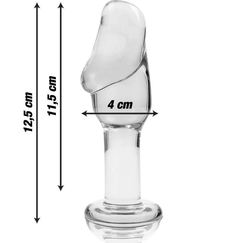 NEBULA SERIE VAN IBIZA - MODEL 6 TRANSPARANTE KRISTALLEN STOP 12,5 CM -O- 4 CM