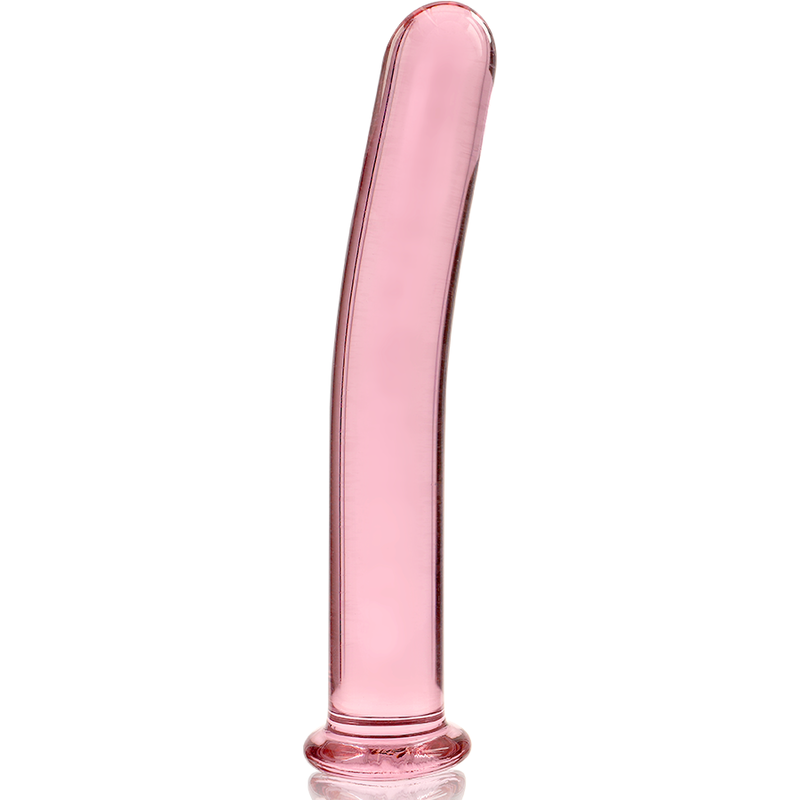 NEBULA SERIE VAN IBIZA - MODEL 8 DILDO KRISTAL ROZE 14,5 CM -O- 2 CM