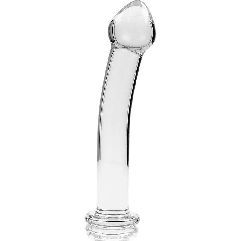 NEBULA-SERIE VAN IBIZA - MODEL 11 TRANSPARANTE KRISTALLEN DILDO 16 CM -O- 3 CM