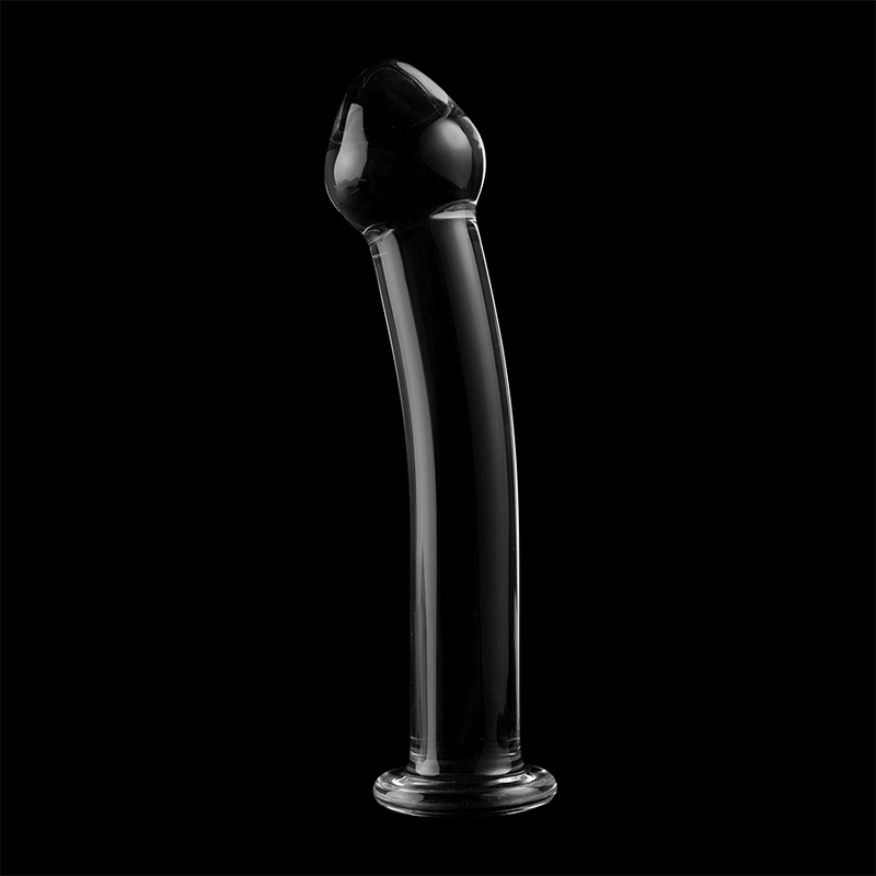 NEBULA-SERIE VAN IBIZA - MODEL 11 TRANSPARANTE KRISTALLEN DILDO 16 CM -O- 3 CM